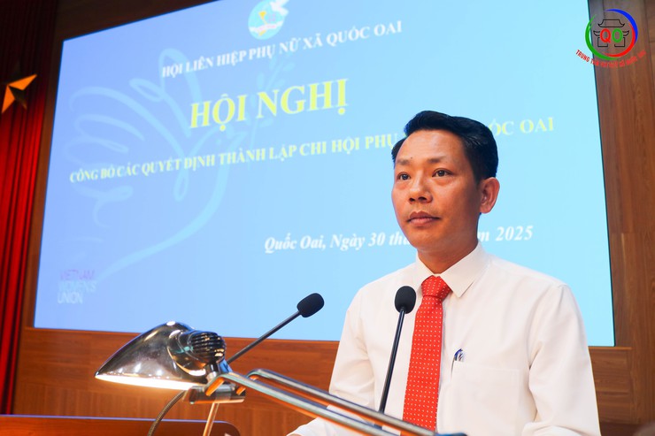Quốc Oai công bố thành lập Chi hội Phụ nữ Công an xã và 9 Chi hội Phụ nữ trường Mầm non- Ảnh 13.
