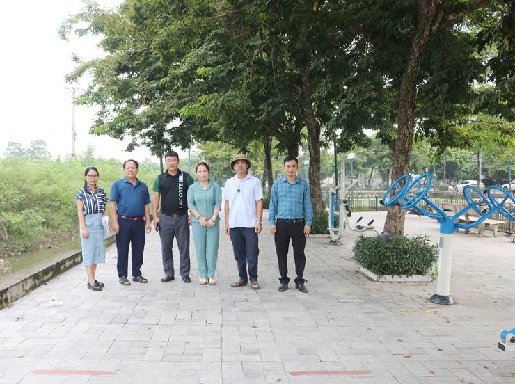 Quốc Oai kiểm tra cuộc thi "Sáng - Xanh - Sạch - Đẹp - An toàn": Lan tỏa ý thức cộng đồng, nâng tầm diện mạo nông thôn mới- Ảnh 13.