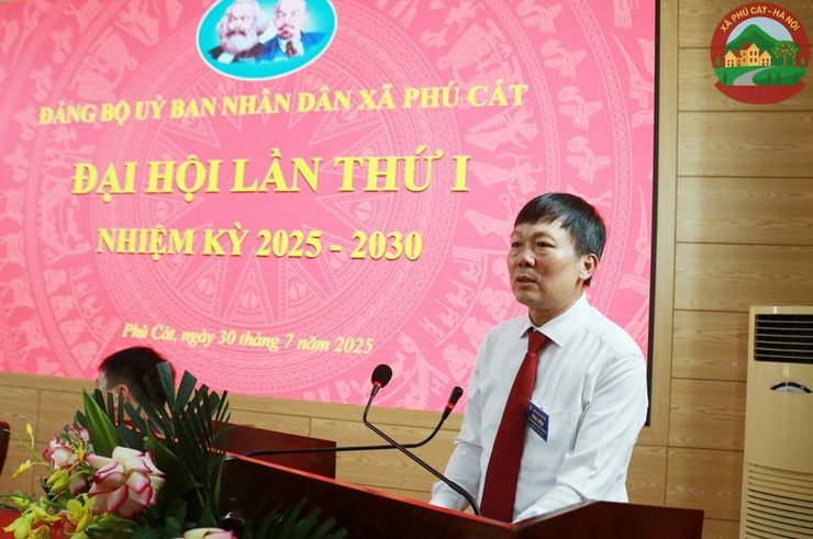 Phú Cát tổ chức thành công Đại hội Đảng bộ UBND xã lần thứ I, nhiệm kỳ 2025 – 2030- Ảnh 12.