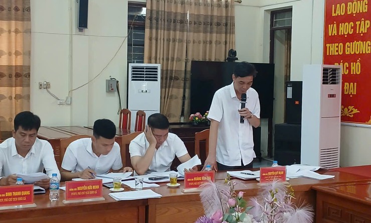 Hội nghị Ban chấp hành Đảng bộ xã lần thứ 4- Ảnh 2.
