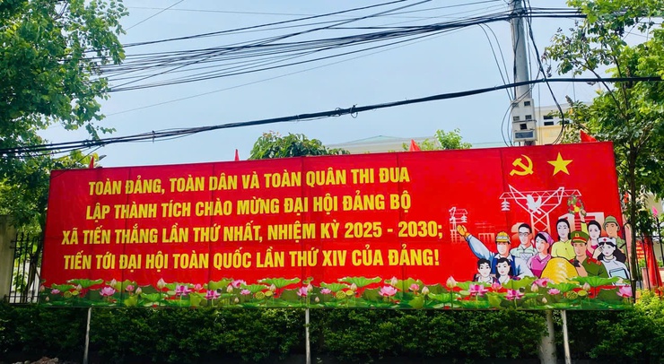 Xã Tiến Thắng sẵn sàng cho Đại hội đại biểu Đảng bộ xã lần thứ I, nhiệm kỳ 2025 - 2030.- Ảnh 7.
