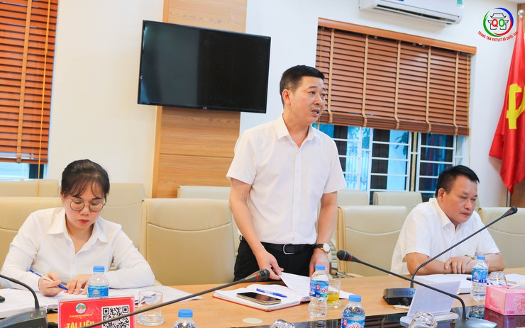 UBND xã Quốc Oai tổ chức Hội nghị giao ban các Quỹ tín dụng nhân dân, sơ kết công tác 6 tháng đầu năm và triển khai nhiệm vụ 6 tháng cuối năm 2025- Ảnh 4.