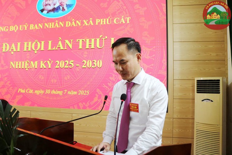 Phú Cát tổ chức thành công Đại hội Đảng bộ UBND xã lần thứ I, nhiệm kỳ 2025 – 2030- Ảnh 8.