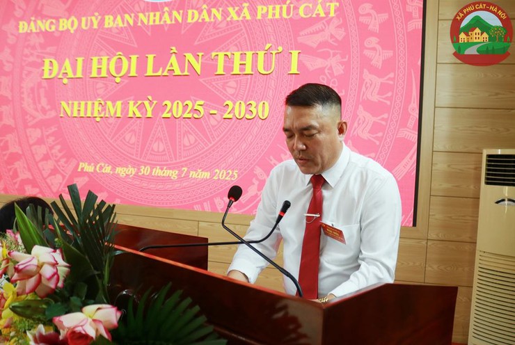 Phú Cát tổ chức thành công Đại hội Đảng bộ UBND xã lần thứ I, nhiệm kỳ 2025 – 2030- Ảnh 9.
