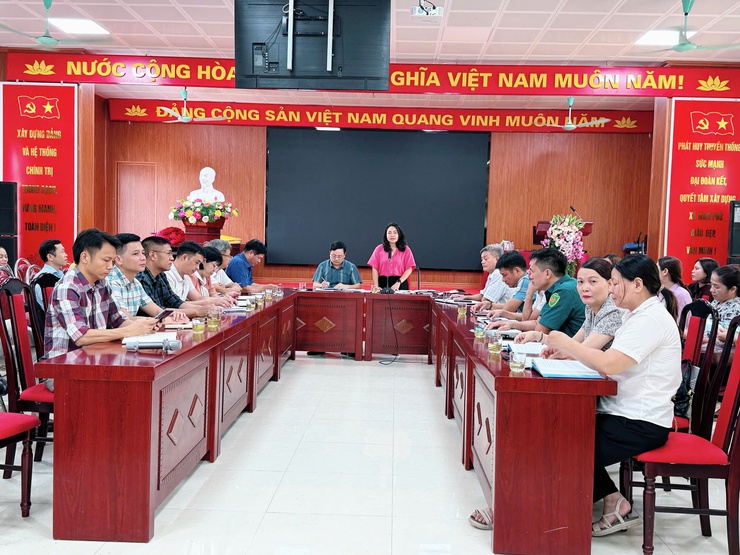 Xã Nam Phù giao ban khối Văn hóa xã hội và triển khai nhiệm vụ trọng tâm tháng 8 năm 2025- Ảnh 1.