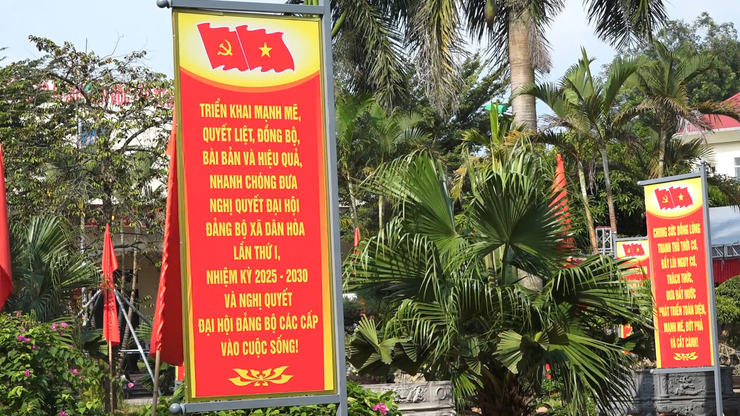 ĐẠI HỘI ĐẠI BIỂU ĐẢNG BỘ XÃ DÂN HÒA LẦN THỨ I, NHIỆM KỲ 2025-2030: KHẲNG ĐỊNH Ý CHÍ CHÍNH TRỊ, THỐNG NHẤT HÀNH ĐỘNG VÌ MỤC TIÊU PHÁT TRIỂN BỀN VỮNG- Ảnh 7.