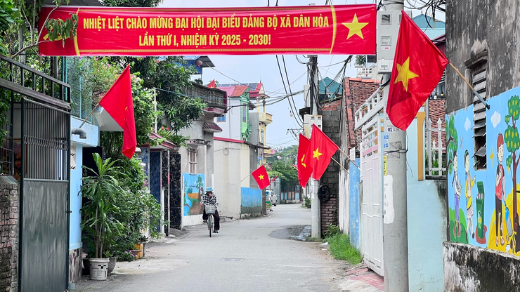 ĐẠI HỘI ĐẠI BIỂU ĐẢNG BỘ XÃ DÂN HÒA LẦN THỨ I, NHIỆM KỲ 2025-2030: KHẲNG ĐỊNH Ý CHÍ CHÍNH TRỊ, THỐNG NHẤT HÀNH ĐỘNG VÌ MỤC TIÊU PHÁT TRIỂN BỀN VỮNG- Ảnh 8.