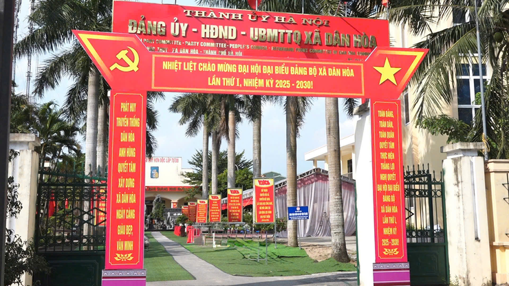 ĐẠI HỘI ĐẠI BIỂU ĐẢNG BỘ XÃ DÂN HÒA LẦN THỨ I, NHIỆM KỲ 2025-2030: KHẲNG ĐỊNH Ý CHÍ CHÍNH TRỊ, THỐNG NHẤT HÀNH ĐỘNG VÌ MỤC TIÊU PHÁT TRIỂN BỀN VỮNG- Ảnh 11.