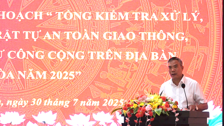 XÃ DÂN HÒA RA QUÂN TỔNG KIỂM TRA, XỬ LÝ VI PHẠM VỀ TRẬT TỰ, AN TOÀN GIAO THÔNG, TRẬT TỰ ĐÔ THỊ, TRẬT TỰ CÔNG CỘNG NĂM 2025- Ảnh 5.