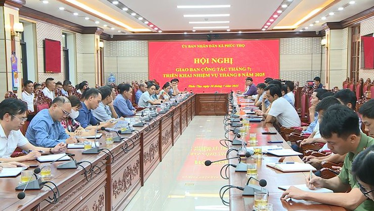 Xã Phúc Thọ triển khai nhiệm vụ tháng 8/2025 với các giải pháp đồng bộ, phát huy sức mạnh của cả hệ thống chính trị- Ảnh 7.