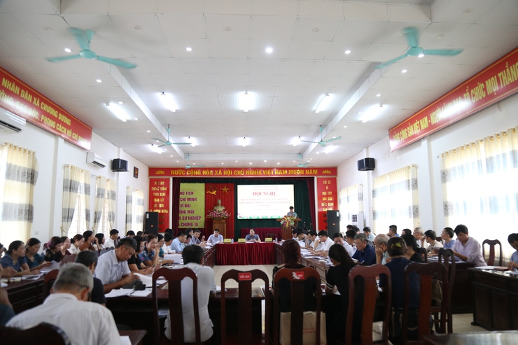 Đảng ủy xã Chương Dương tổ chức Hội nghị báo cáo kết quả công tác tháng 7 và triển khai nhiệm vụ tháng 8 năm 2025- Ảnh 1.