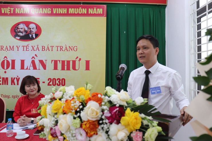Đại hội Chi bộ Trạm y tế xã Bát Tràng lần thứ I, nhiệm kỳ 2025 – 2030- Ảnh 3.