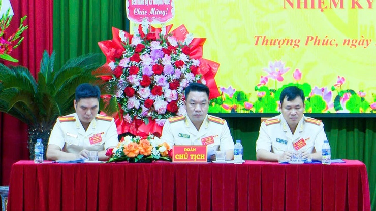 Đảng bộ Công an xã Thượng Phúc sẵn sàng bước vào nhiệm kỳ mới- Ảnh 5.
