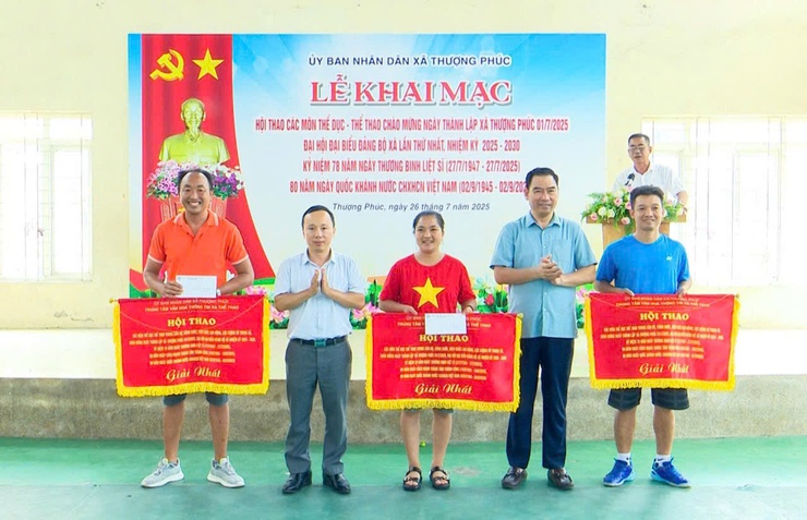 Xã Thượng Phúc tổ chức thành công Hội thao các môn thi đấu thể thao- Ảnh 8.