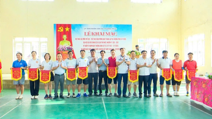 Xã Thượng Phúc tổ chức thành công Hội thao các môn thi đấu thể thao- Ảnh 2.