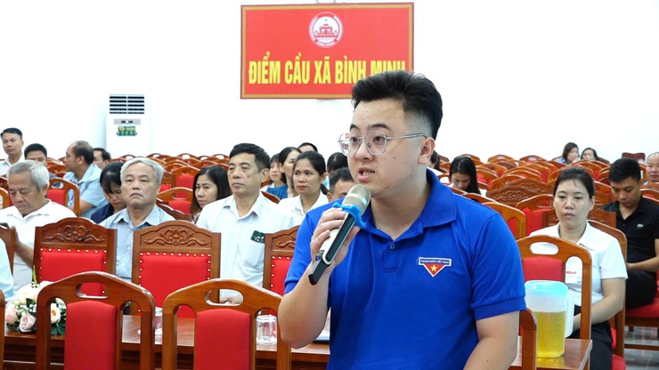 Ủy ban MTTQ Việt Nam xã Bình Minh lấy ý kiến đóng góp vào Dự thảo văn kiện Đại hội Đảng bộ các cấp- Ảnh 3.