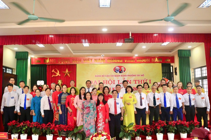 ĐẠI HỘI ĐẢNG BỘ CÁC CƠ QUAN ĐẢNG PHƯỜNG TÂY MỖ LẦN THỨ I, NHIỆM KỲ 2025 - 2030: PHÁT HUY VAI TRÒ HẠT NHÂN, TIÊN PHONG TRONG ĐỔI MỚI VÀ PHÁT TRIỂN- Ảnh 6.