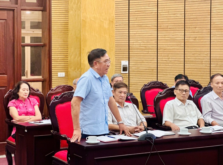 Đảng uỷ phường Ngọc Hà giao ban định kỳ với Bí thư chi bộ địa bàn dân cư tháng 7/2025- Ảnh 2.