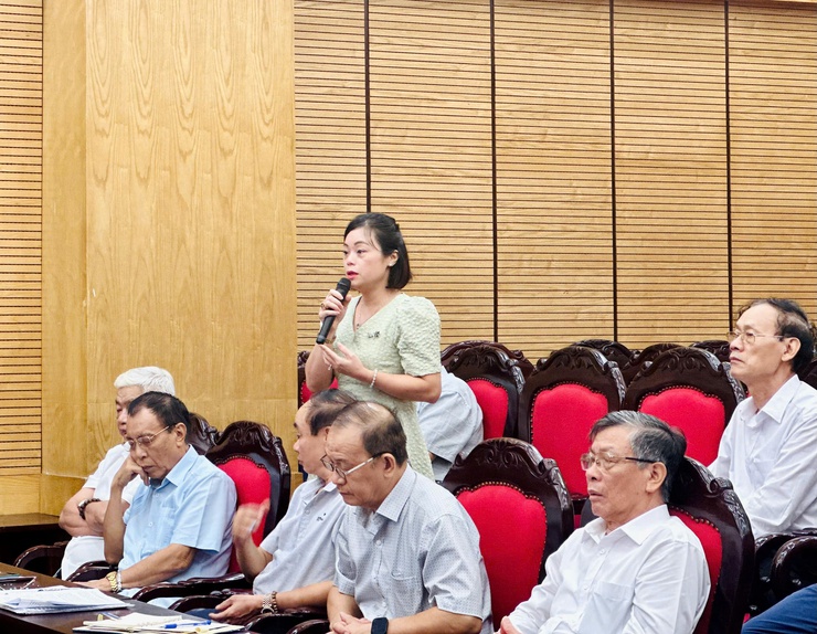 Đảng uỷ phường Ngọc Hà giao ban định kỳ với Bí thư chi bộ địa bàn dân cư tháng 7/2025- Ảnh 6.