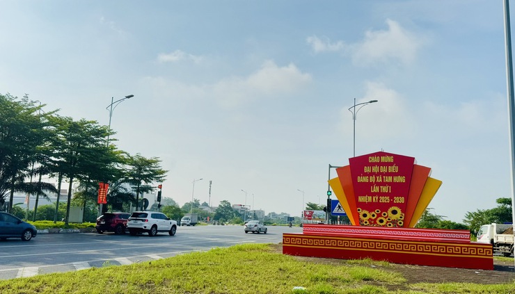 Để Tam Hưng rực rỡ cờ hoa chào mừng Đại hội Đảng bộ xã lần thứ I, nhiệm kỳ 2025–2030- Ảnh 3.