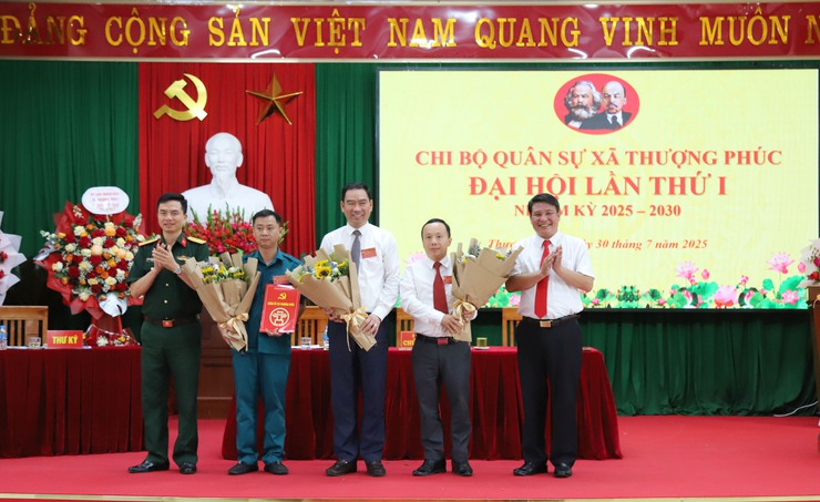 Chi bộ Quân sự xã Thượng Phúc tổ chức thành công Đại hội lần thứ I, nhiệm kỳ 2025 – 2030- Ảnh 5.