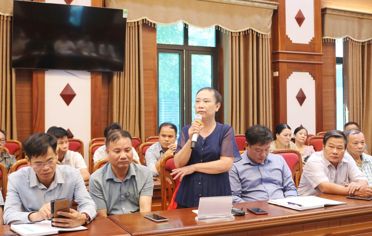 Quốc Oai tổ chức hội nghị giao ban Bí thư Chi bộ, Trưởng thôn, Trưởng ban công tác Mặt trận- Ảnh 10.