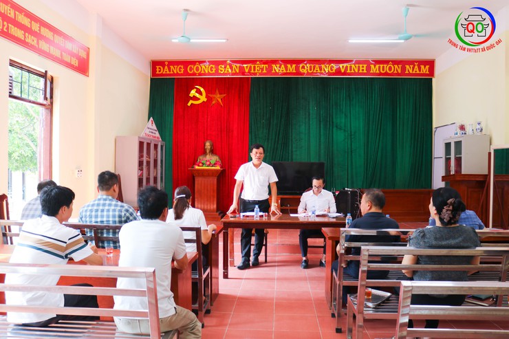 Đoàn kiểm tra số 3 xã Quốc Oai kiểm tra, chấm điểm cuộc thi “Giữ gìn thôn Sáng, Xanh, Sạch, Đẹp” tháng 7/2025- Ảnh 13.