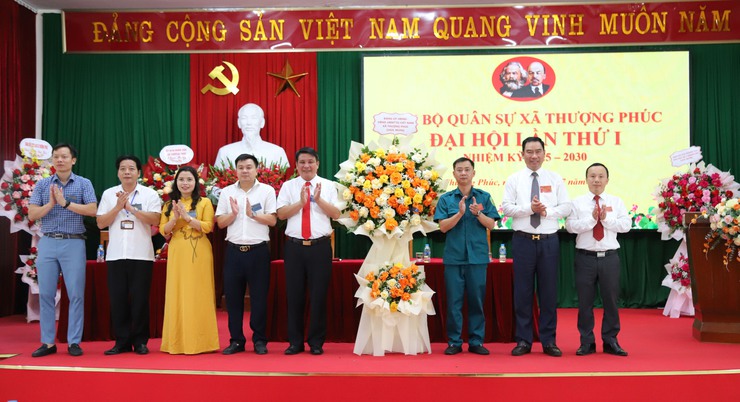 Chi bộ Quân sự xã Thượng Phúc tổ chức thành công Đại hội lần thứ I, nhiệm kỳ 2025 – 2030- Ảnh 2.