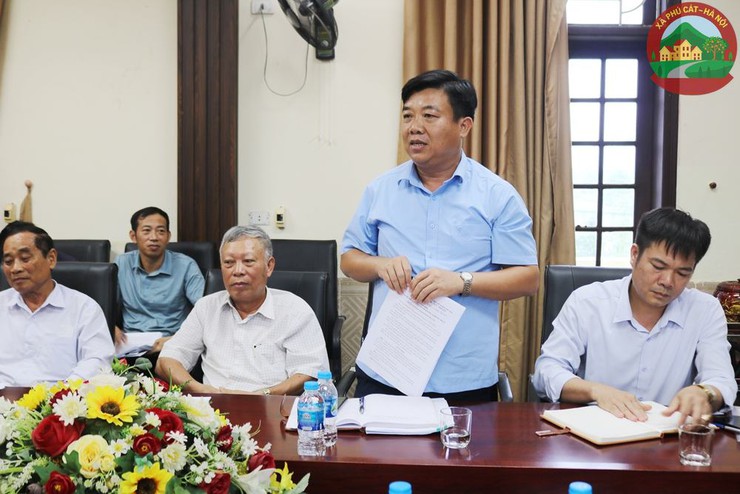 UBND xã Phú Cát tổ chức hội nghị hướng dẫn sắp xếp các hội quần chúng sau sáp nhập- Ảnh 4.