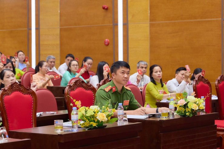 ĐẠI HỘI ĐẢNG BỘ CƠ QUAN ỦY BAN NHÂN DÂN XÃ SÓC SƠN LẦN THỨ I, NHIỆM KỲ 2025-2030 THÀNH CÔNG TỐT ĐẸP- Ảnh 8.