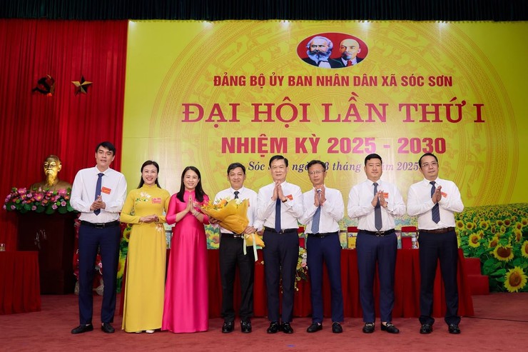 ĐẠI HỘI ĐẢNG BỘ CƠ QUAN ỦY BAN NHÂN DÂN XÃ SÓC SƠN LẦN THỨ I, NHIỆM KỲ 2025-2030 THÀNH CÔNG TỐT ĐẸP- Ảnh 2.