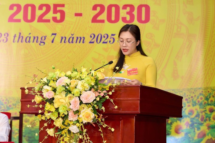 ĐẠI HỘI ĐẢNG BỘ CƠ QUAN ỦY BAN NHÂN DÂN XÃ SÓC SƠN LẦN THỨ I, NHIỆM KỲ 2025-2030 THÀNH CÔNG TỐT ĐẸP- Ảnh 6.