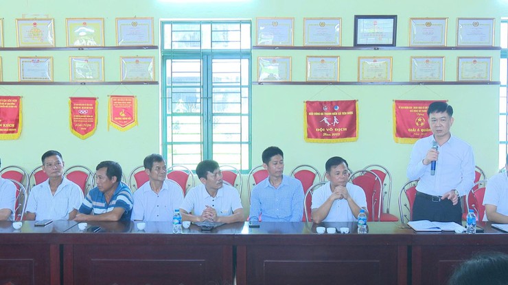 PHÓ BÍ THƯ THƯỜNG TRỰC ĐẢNG ỦY XÃ SÓC SƠN VƯƠNG NGUYÊN MINH LÀM VIỆC VỚI CÁC THÔN TRÊN ĐỊA BÀN XÃ- Ảnh 2.
