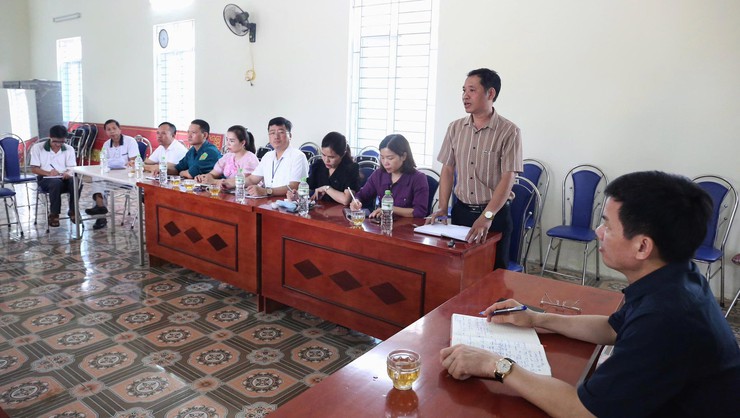THÀNH ỦY VIÊN, BÍ THƯ ĐẢNG ỦY, CHỦ TỊCH HĐND XÃ BÙI DUY CƯỜNG - LÀM VIỆC VỚI CÁC THÔN TRÊN ĐỊA BÀN XÃ.- Ảnh 2.