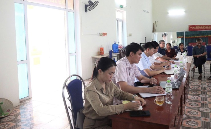 THÀNH ỦY VIÊN, BÍ THƯ ĐẢNG ỦY, CHỦ TỊCH HĐND XÃ BÙI DUY CƯỜNG - LÀM VIỆC VỚI CÁC THÔN TRÊN ĐỊA BÀN XÃ.- Ảnh 3.