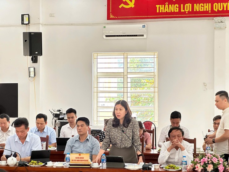 ĐỒNG CHÍ NGUYỄN MẠNH QUYỀN TUV, PHÓ CHỦ TỊCH UBND THÀNH PHỐ HÀ NỘI LÀM VIỆC VỚI XÃ BA VÌ.- Ảnh 4.