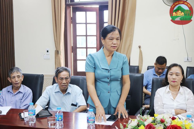 UBND xã Phú Cát tổ chức hội nghị hướng dẫn sắp xếp các hội quần chúng sau sáp nhập- Ảnh 6.