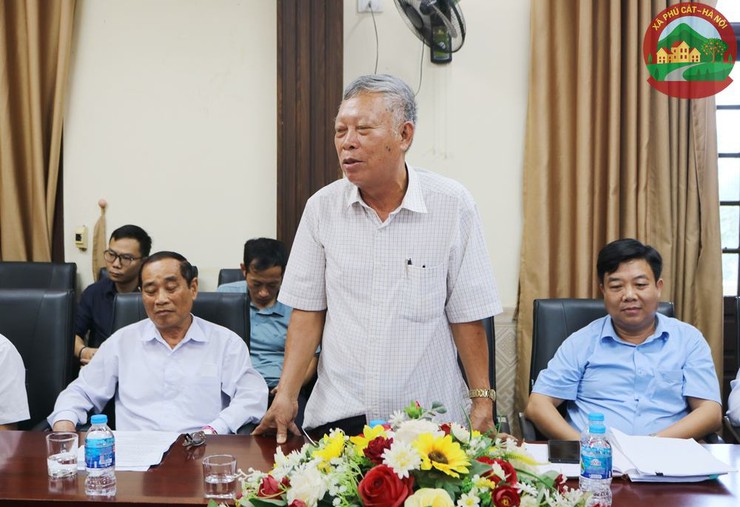 UBND xã Phú Cát tổ chức hội nghị hướng dẫn sắp xếp các hội quần chúng sau sáp nhập- Ảnh 8.