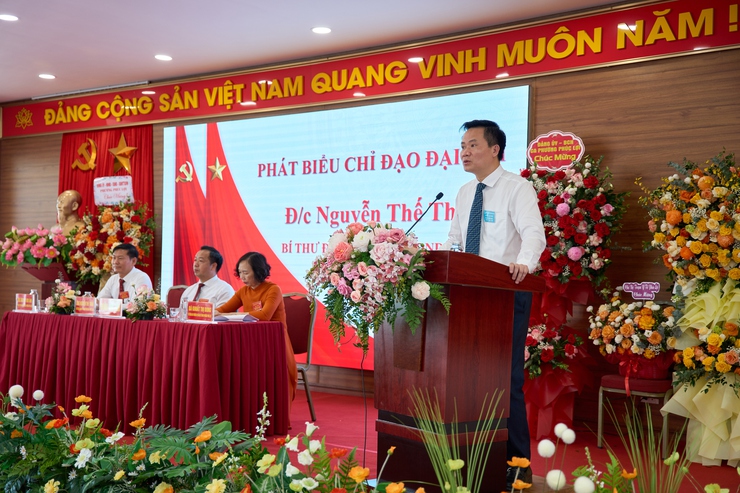 Đại hội Đảng bộ UBND phường Phúc Lợi lần thứ I, nhiệm kỳ 2025-2030- Ảnh 3.
