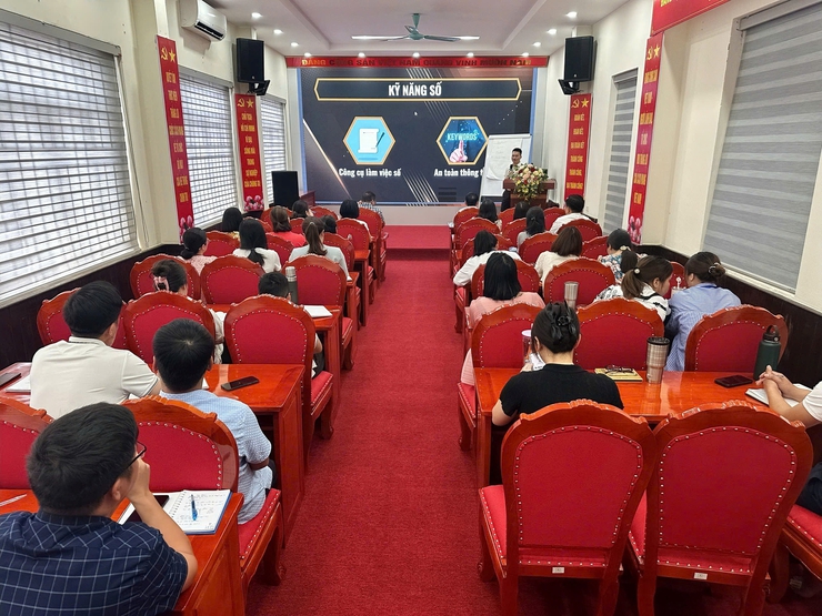 Tập huấn nâng cao năng lực chuyển đổi số "Thay đổi tư duy - Nâng tầm hiệu quả hoạt động"- Ảnh 3.