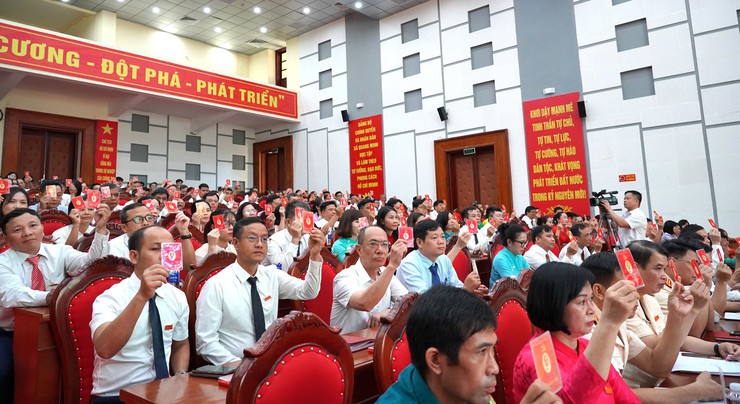 Phiên trù bị Đại hội đại biểu Đảng bộ xã Quang Minh lần thứ I, nhiệm kỳ 2025-2030- Ảnh 6.