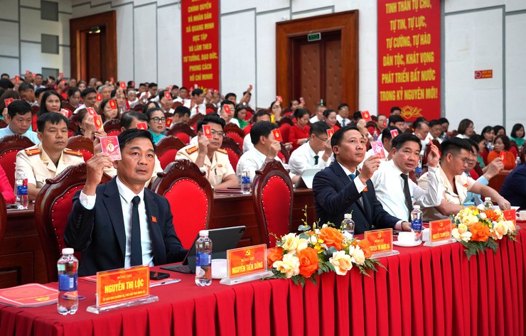 Phiên trù bị Đại hội đại biểu Đảng bộ xã Quang Minh lần thứ I, nhiệm kỳ 2025-2030- Ảnh 7.