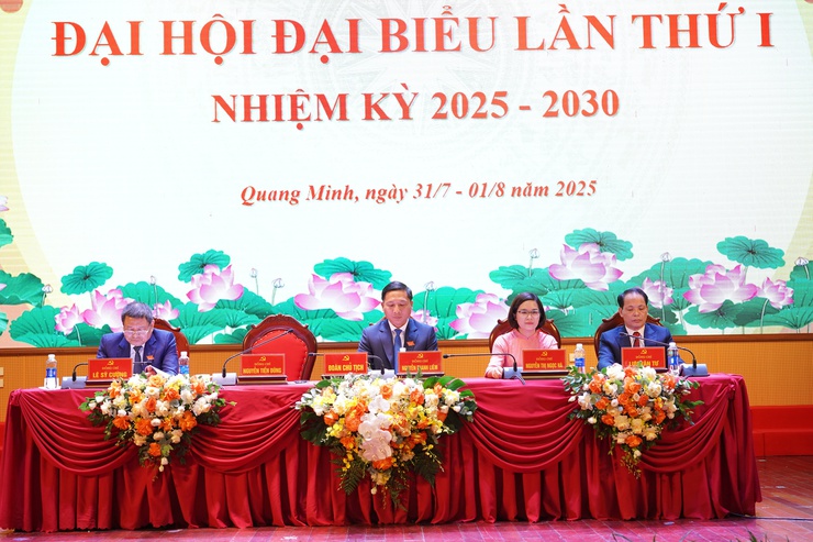 Phiên trù bị Đại hội đại biểu Đảng bộ xã Quang Minh lần thứ I, nhiệm kỳ 2025-2030- Ảnh 10.