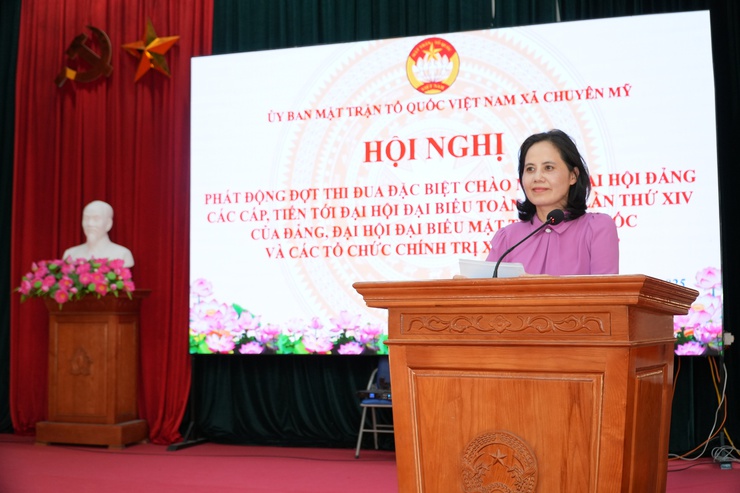 Thường trực HĐND – UBND – UB MTTQ xã Chuyên Mỹ ký kết hoạt động phối hợp công tác giai đoạn 2025-2030- Ảnh 5.