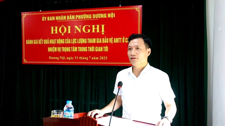 Phường Dương Nội sơ kết 01 năm hoạt động của lực lượng tham gia bảo vệ ANTT ở cơ sở và triển khai nhiệm vụ trọng tâm trong thời gian tới- Ảnh 3.