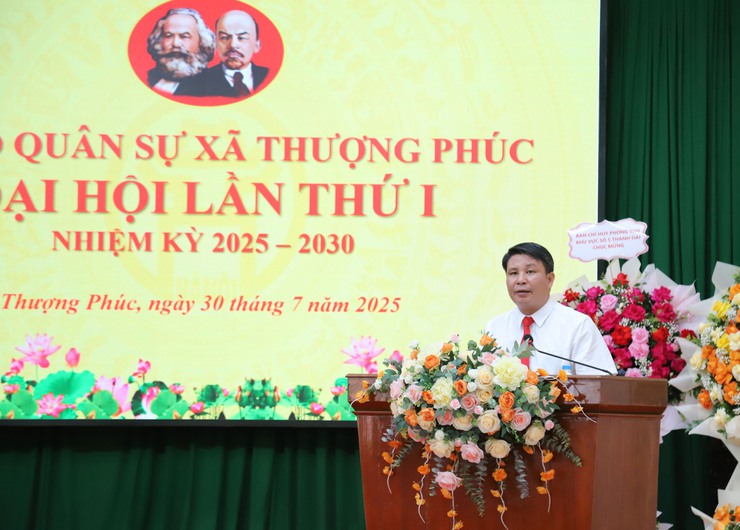Chi bộ Quân sự xã Thượng Phúc tổ chức thành công Đại hội lần thứ I, nhiệm kỳ 2025 – 2030- Ảnh 6.