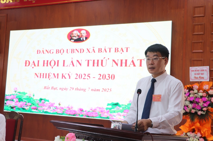 Đại hội Đảng bộ UBND xã Bất Bạt lần thứ I, nhiệm kỳ 2025 – 2030!- Ảnh 2.
