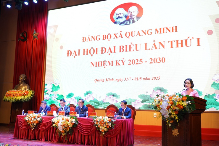 Phiên trù bị Đại hội đại biểu Đảng bộ xã Quang Minh lần thứ I, nhiệm kỳ 2025-2030- Ảnh 15.
