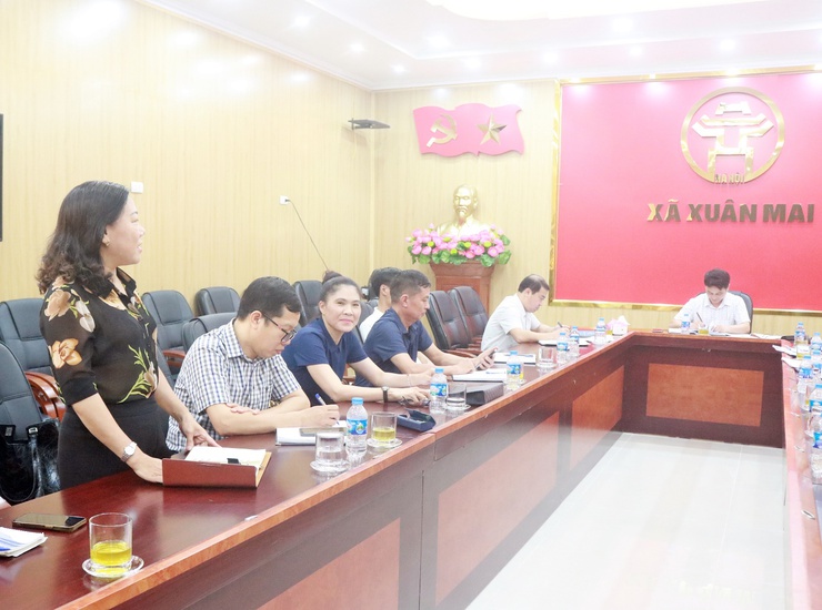 Xã Xuân Mai tổ chức hội nghị triển khai thực hiện Nghị quyết số 18/2025/NQ-HĐND ngày 09/7/2025 của HĐND Thành phố về quy định cơ chế hỗ trợ bữa ăn bán trú cho học sinh tiểu học năm học 2025 - 2026- Ảnh 3.