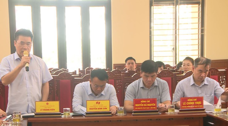 Hội nghị xin ý kiến đóng góp về định hướng phát triển không gian quy hoạch xã theo Quy định chung Thủ đô.- Ảnh 4.